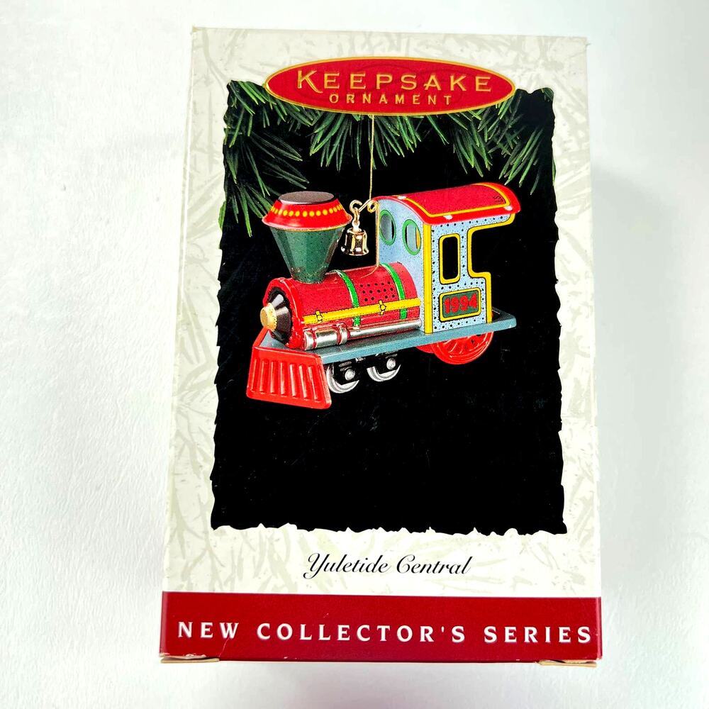 Hallmark Keepsake Ornaments Yuletide Central Collectors Series 1,2,3 - Picture 4 of 12